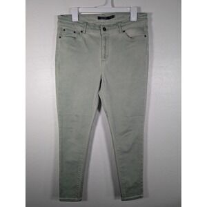 Lauren Ralph Lauren Skinny Jeans Women's 10 Sage Green Stretch Five Pocket Denim